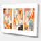 Designart - Minimalistic Compostion of Organic Shapes VII - Modern Canvas Wall Art Print